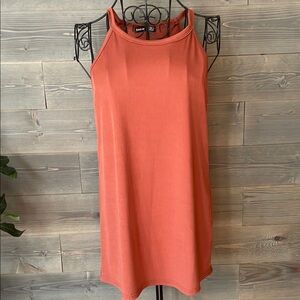 Orange Sleeveless tank top